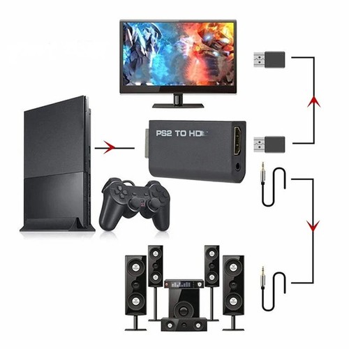 Ps2 hdmi converter - to, game