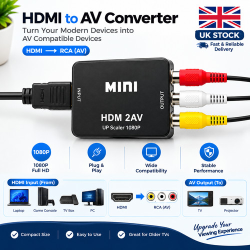 Hdmi rca 1080p - rca,