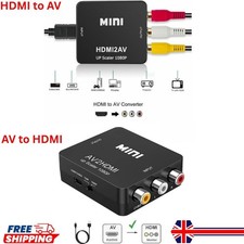 RCA AV to HDMI And HDMi To AV