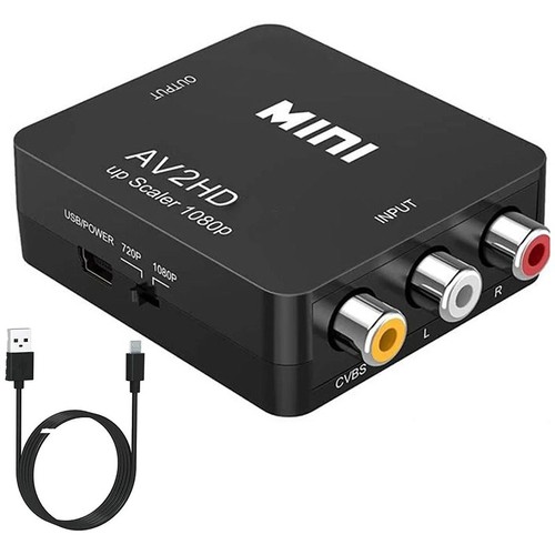 Rca hdmi converter 1080p - av,