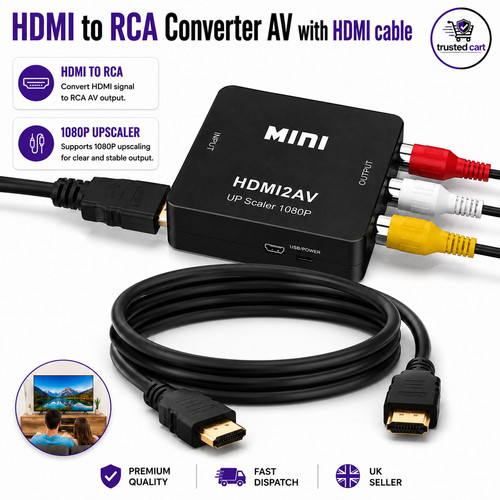 Hdmi rca converter to - hdmi,