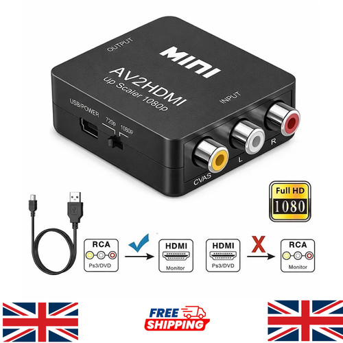 Rca hdmi converter rgb - rca, to