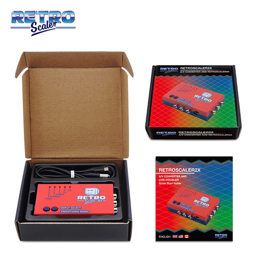 Retroscaler2x hdmi - retroscaler2x, av