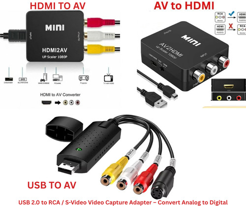Rca hdmi and to - rca,