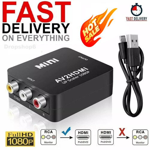 Hdmi 1080p rca cvbs - to,