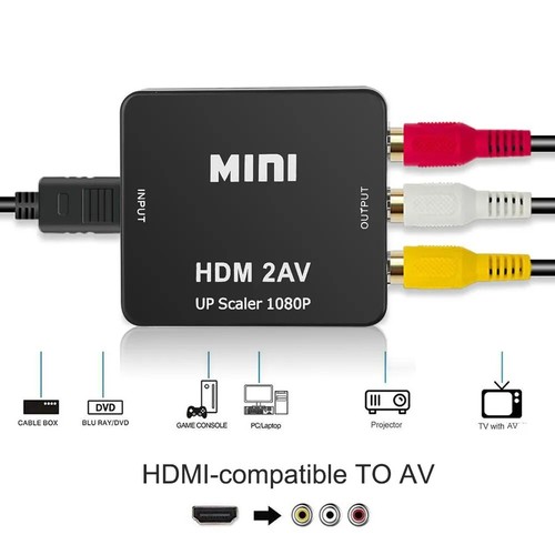 Hdmi rca 1080p - hdmi, to