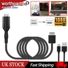 NEW For Sony PS1 PS2 to HDMI