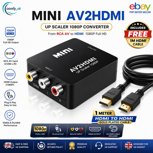 Rca hdmi converter - to,