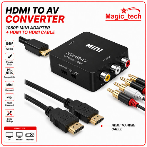 Hdmi converter av to - to,