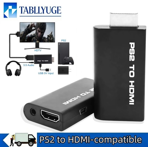 Ps2 hdmi converter game to - hdmi,