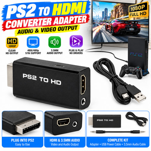 Playstation ps2 hdmi - 2,