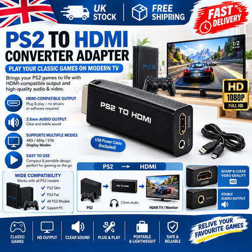 Playstation ps2 hdmi - 2,